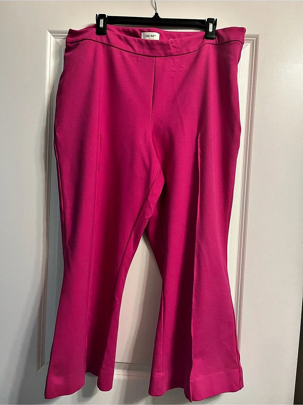 ON•34TH Wide Leg Pants Pink 1X Like New